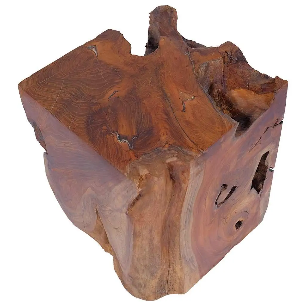 Solid Teak Handmade Stool
