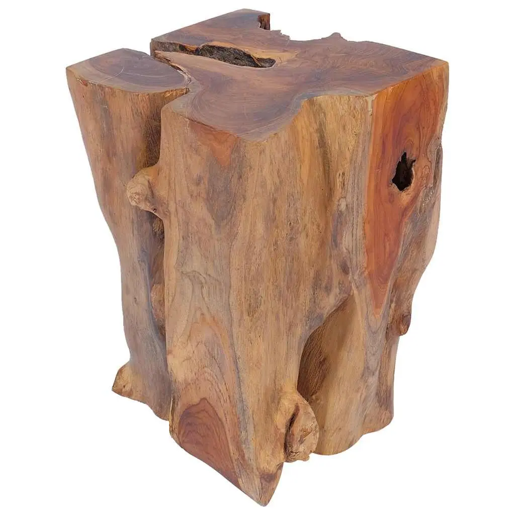 Solid Teak Handmade Stool