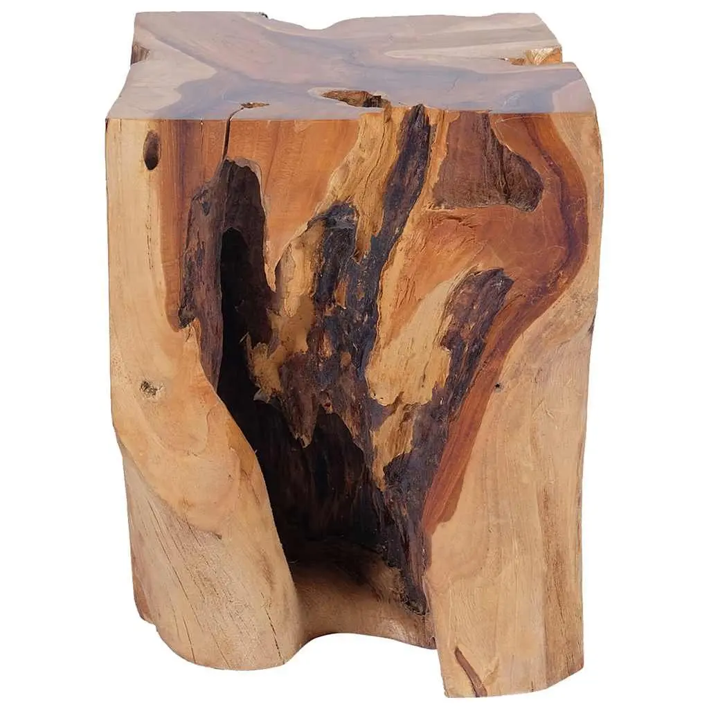 Solid Teak Handmade Stool