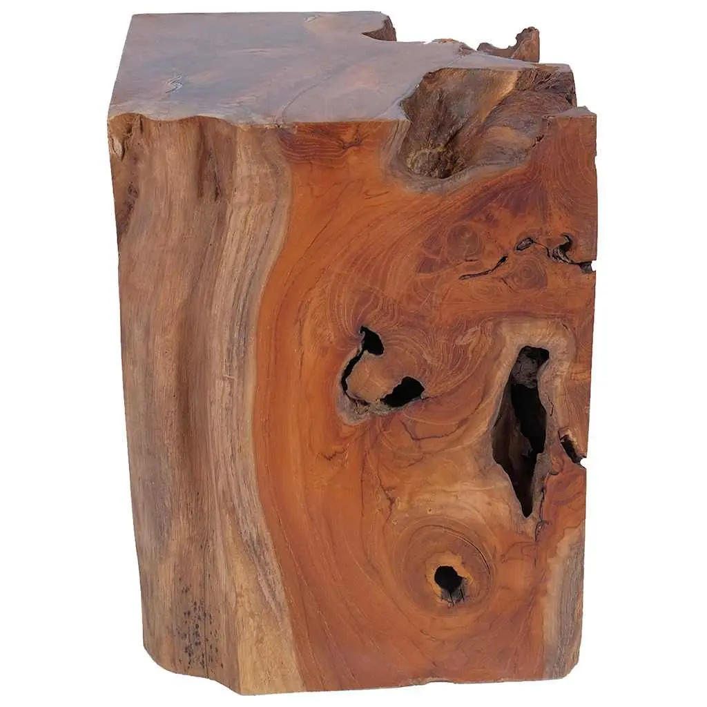 Solid Teak Handmade Stool