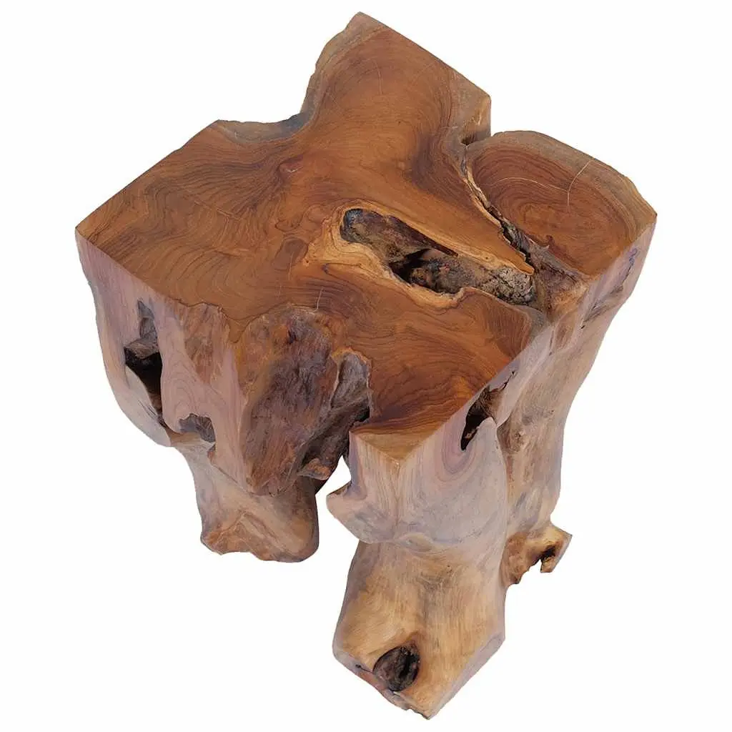 Solid Teak Handmade Stool