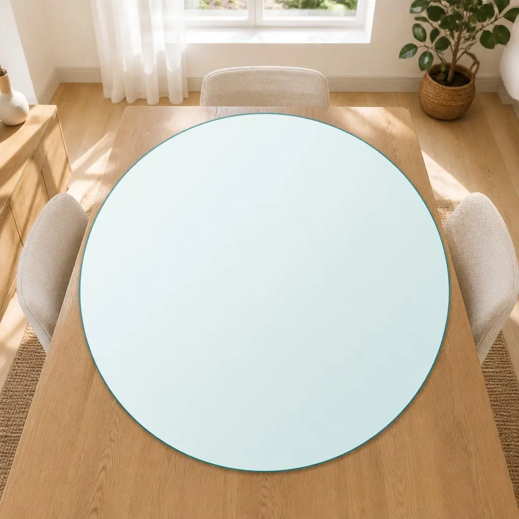 300mm Round Tempered Glass Table Top