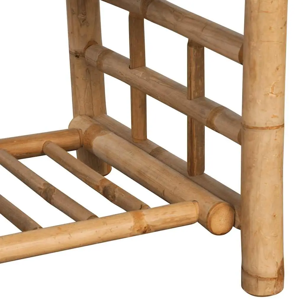 Coffee Table Bamboo Brown Living Room Accent Furniture Outdoor Indoor 90x50x45cm