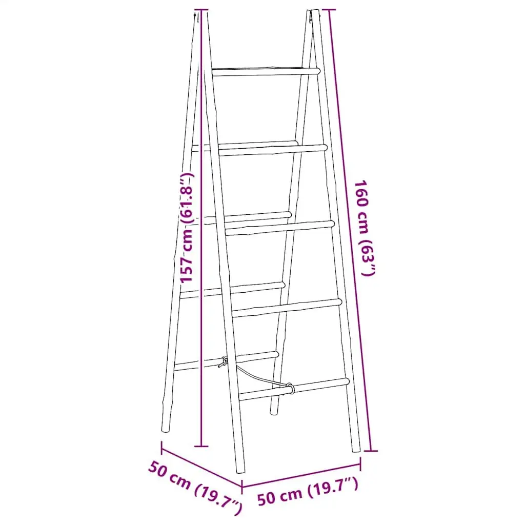 Double Towel Ladder Bathroom 50x160cm