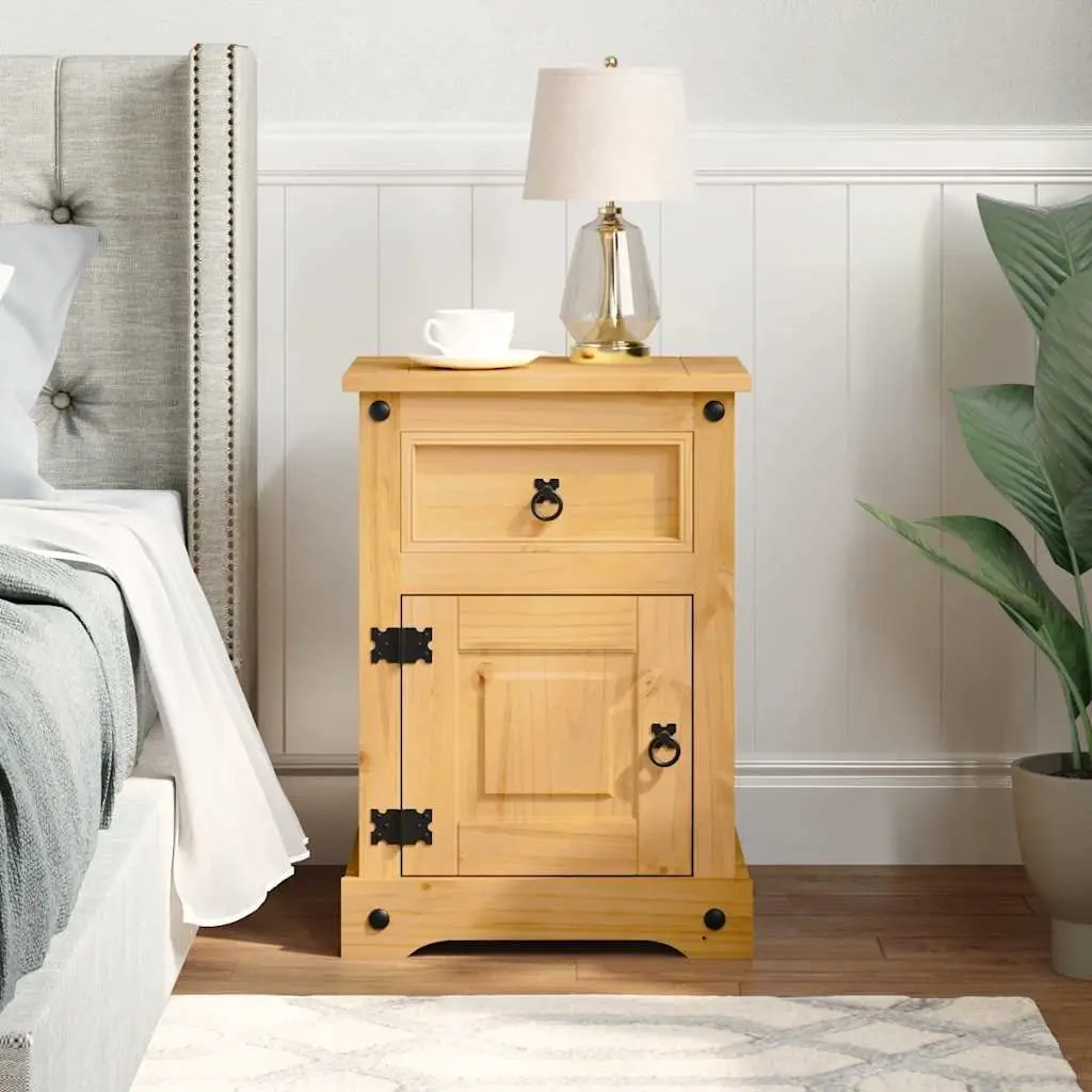 Mexican Corona Style Bedside Cabinet