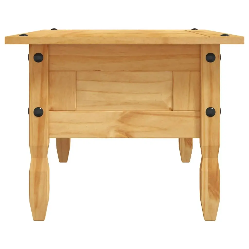 Coffee Table Living Room Brown Solid Pine 100 x 55 x 44 cm