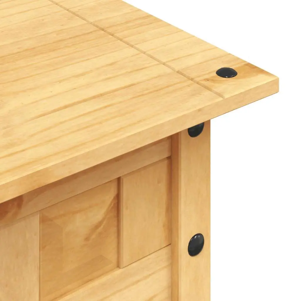 Coffee Table Living Room Brown Solid Pine 100 x 55 x 44 cm