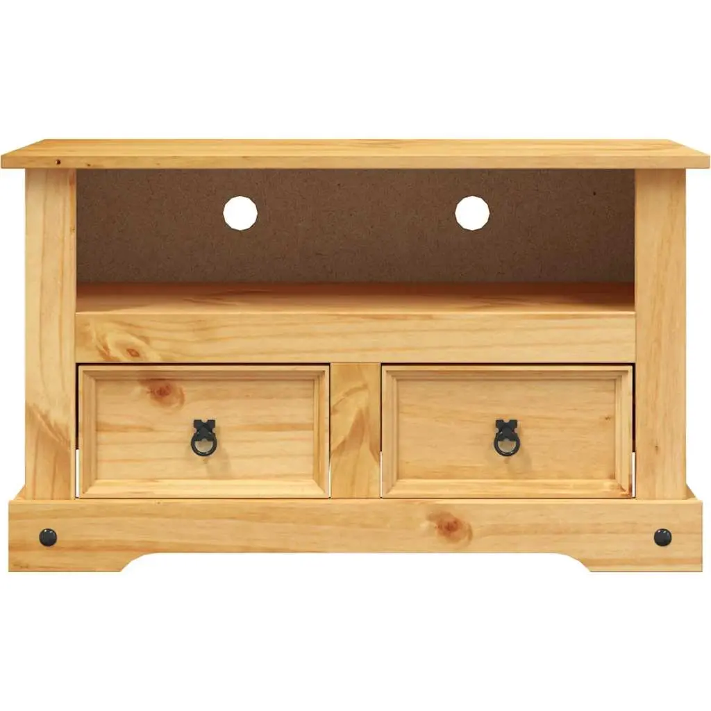 TV Cabinet Mexican Pine Corona Range Rustic TV Stand Entertainment Unit