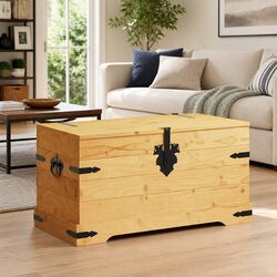 Corona-Style Wooden Storage Chest Specifications