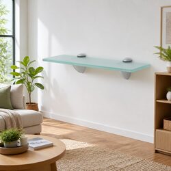 Specifications of 30x10 cm Floating Wall Shelf in Glass