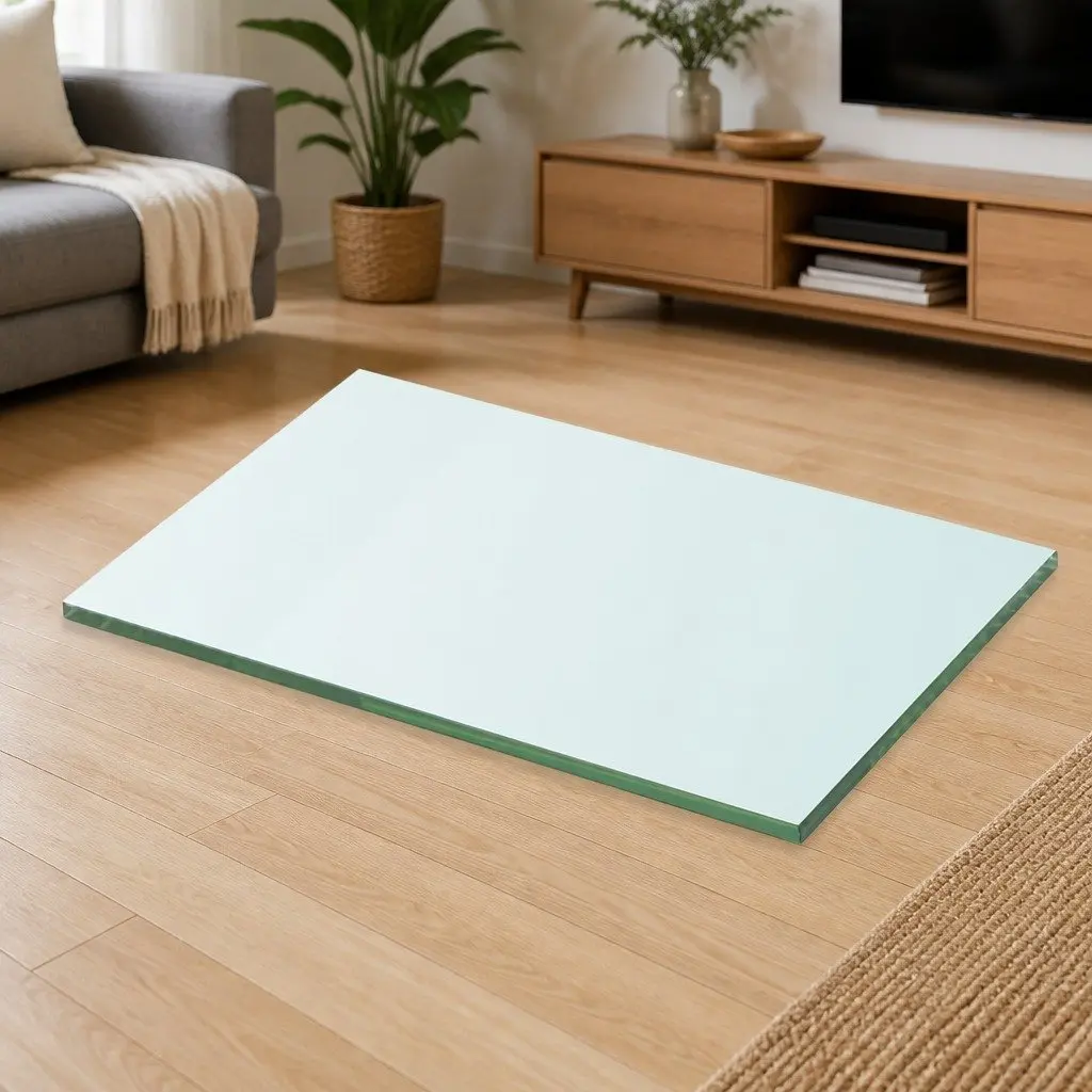Glass Shelf Panel Wall Display Ledge 30x20 cm