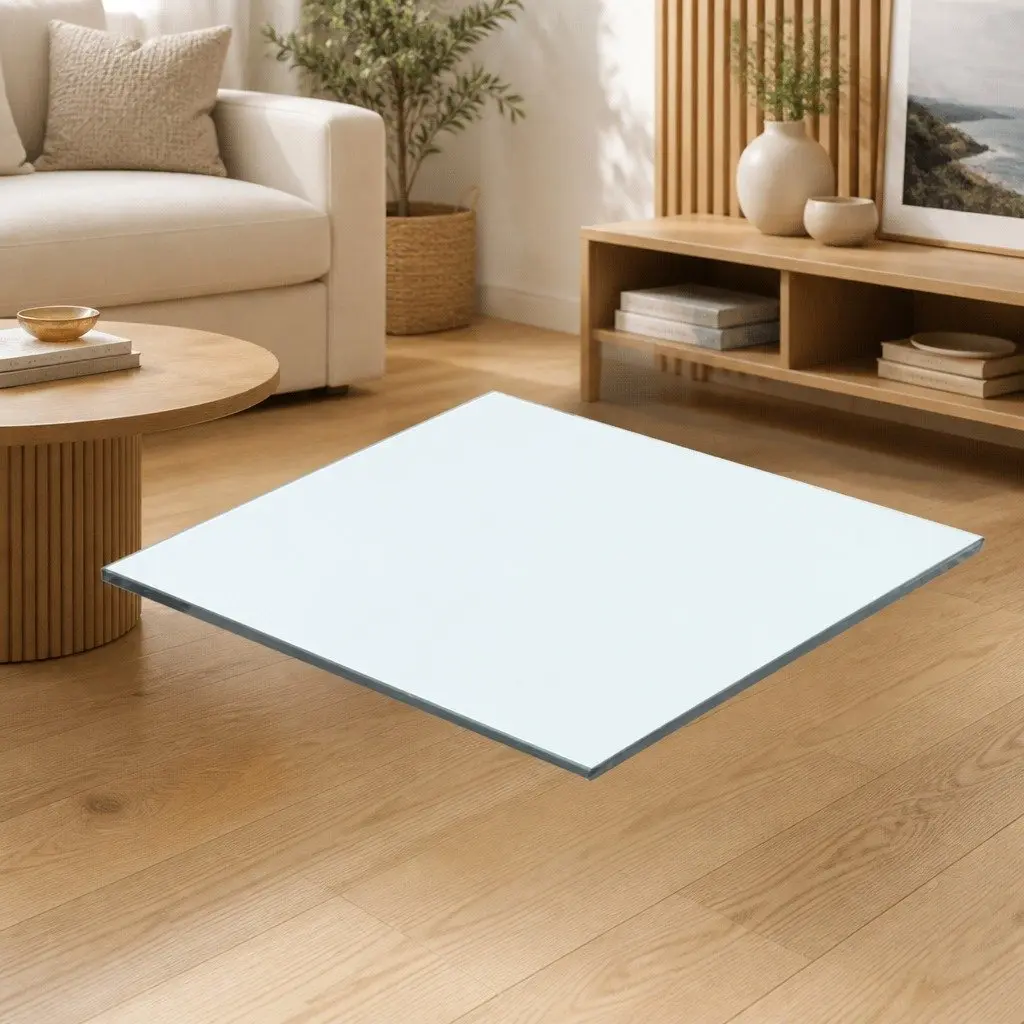 40x30 cm Clear Tempered Glass Shelf Panel