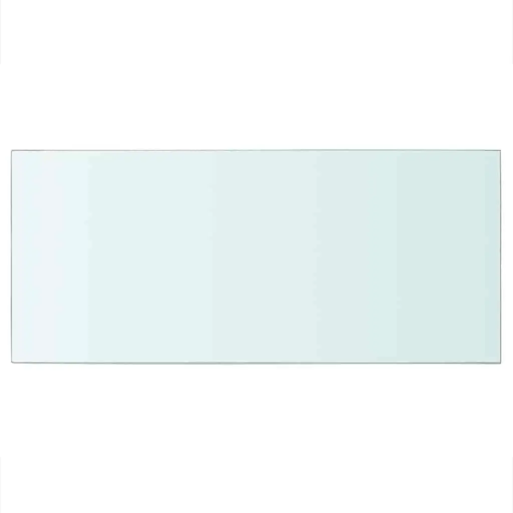 Transparent Glass Shelf Panel