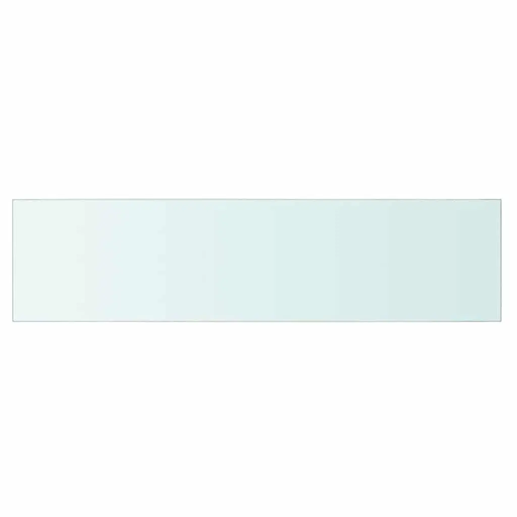 Tempered Glass Shelf Panel for Wall Display 80x20 cm Clear