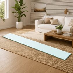 Clear Tempered Glass Shelf Panel 100x15cm - Specs Inside