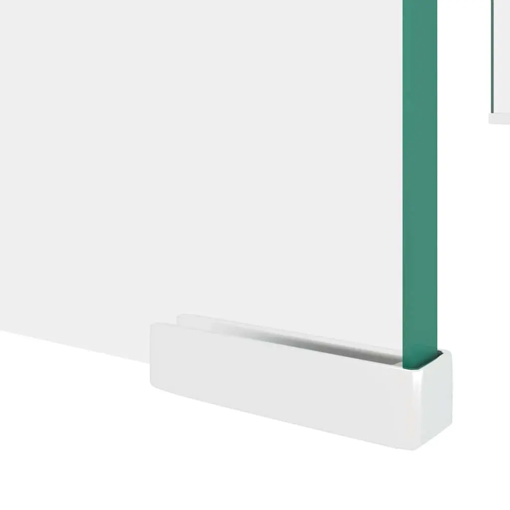 TV Stand Monitor Riser Glass Shelf Tempered Clear Desktop Laptop Display Raiser 80 x 30 x 13 cm
