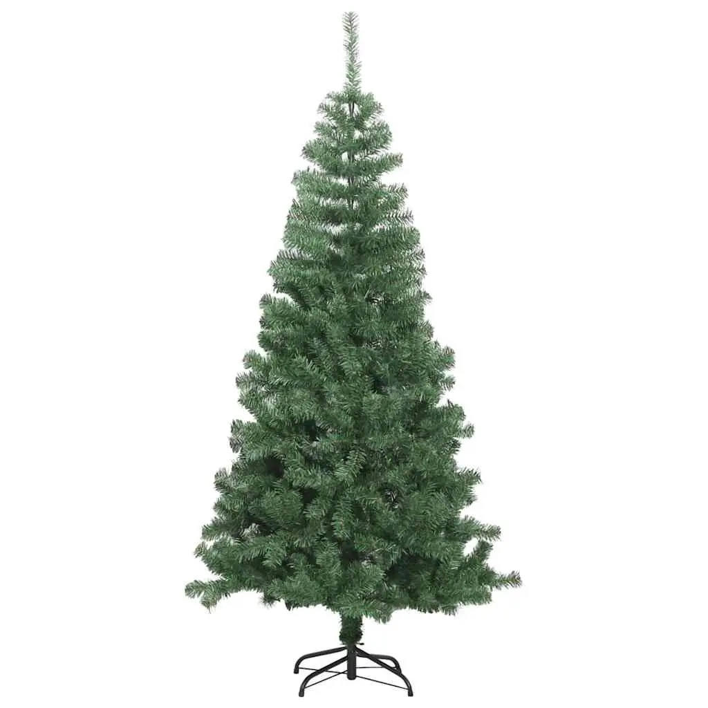 Artificial Christmas Tree 240cm Green 1300 Branch Tips Holiday Home Garden Decor