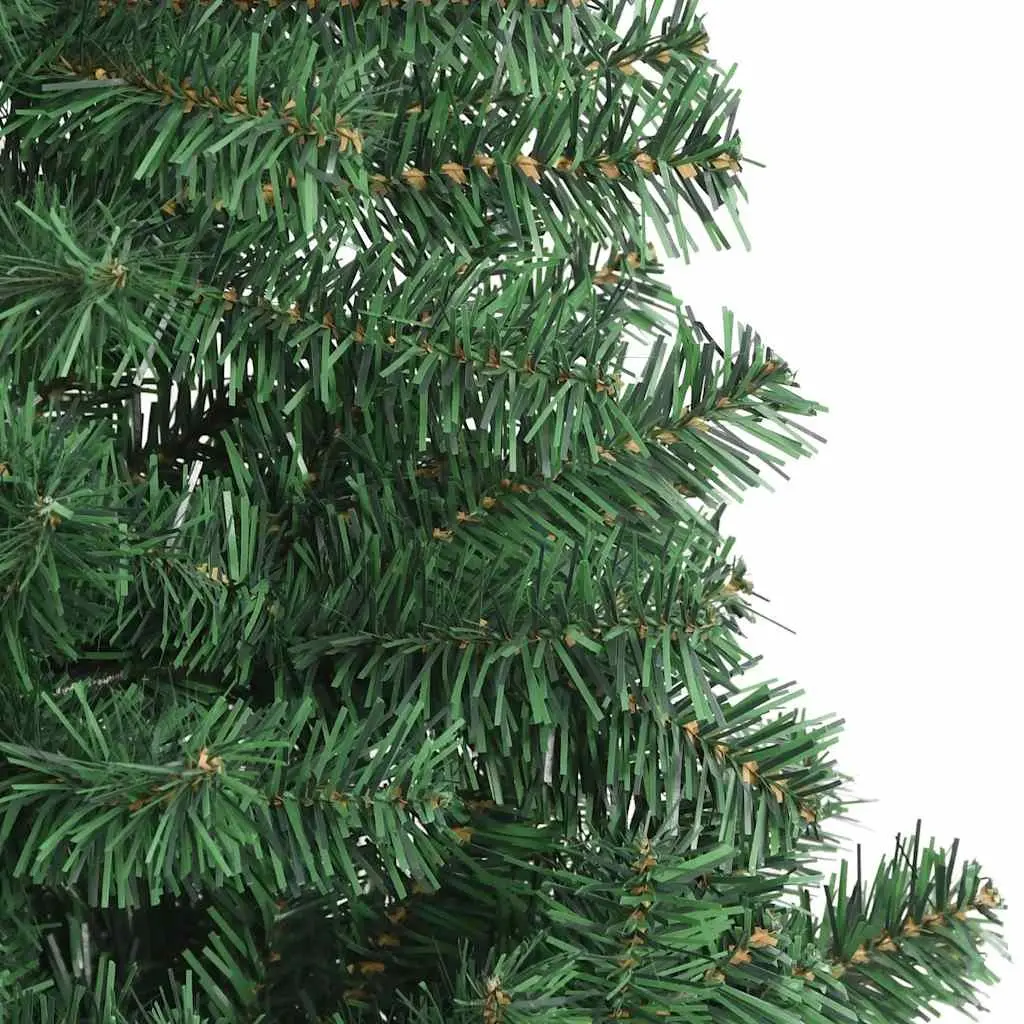 Artificial Christmas Tree 240cm Green 1300 Branch Tips Holiday Home Garden Decor