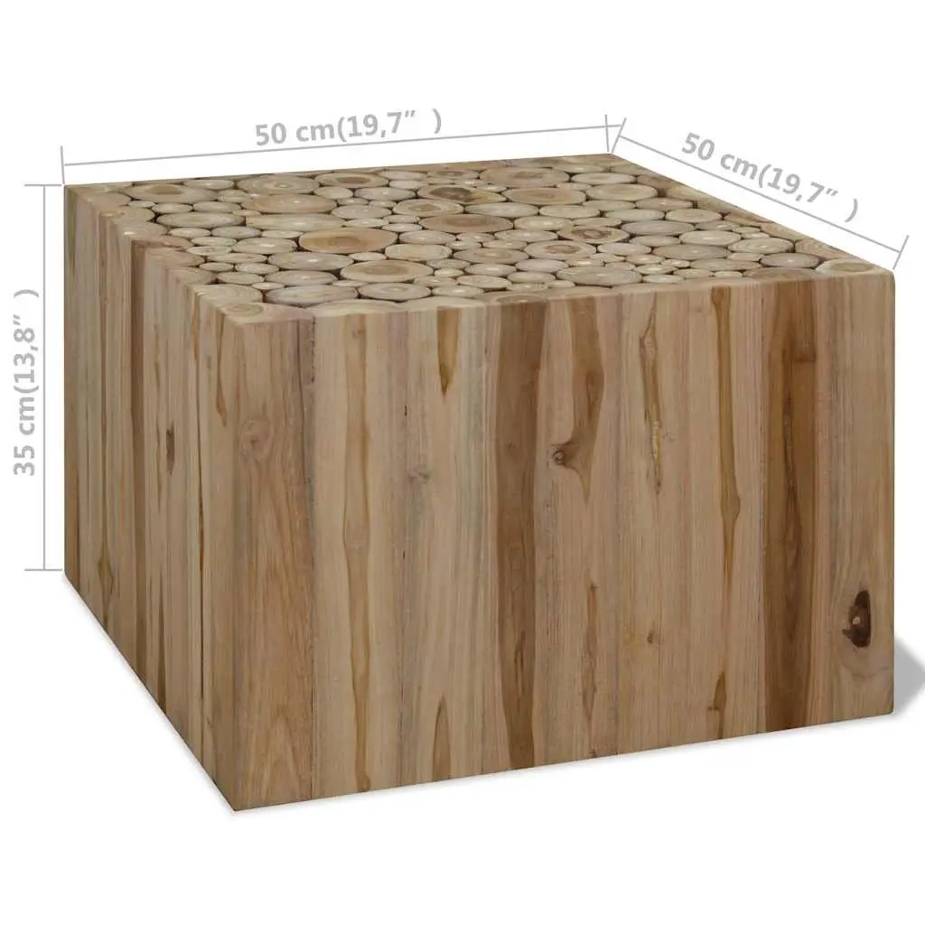 Coffee Table Brown Accent Side End Table Sturdy Durable Home Furniture Decor