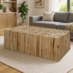 Dimensions and Details of a Distinctive Coffee Table