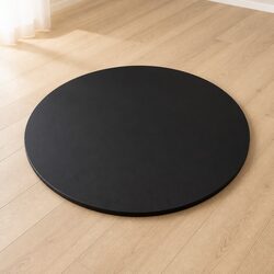Specifications of Round 500mm Black Tempered Glass Table Top