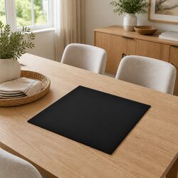 700x700mm Black Tempered Glass Table Top for All Applications
