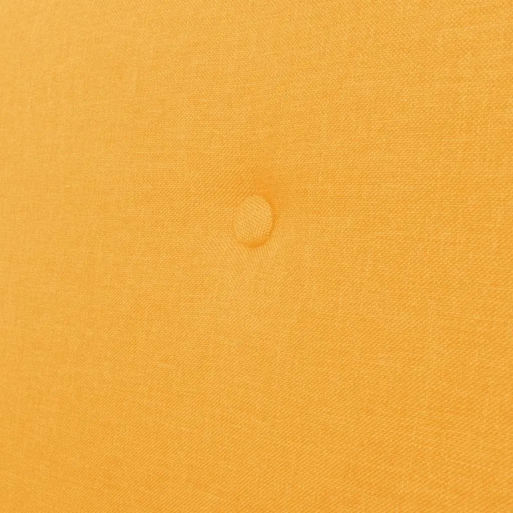 Yellow Fabric Armchair