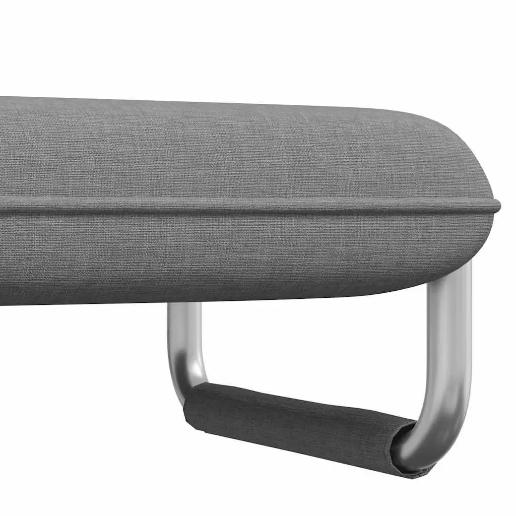 Convertible Swivel Chair Sofa Bed Recliner Chaise Lounge Grey Fabric Sleeper