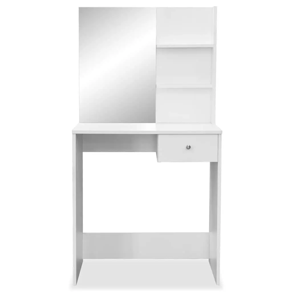 White Dressing Table Unit