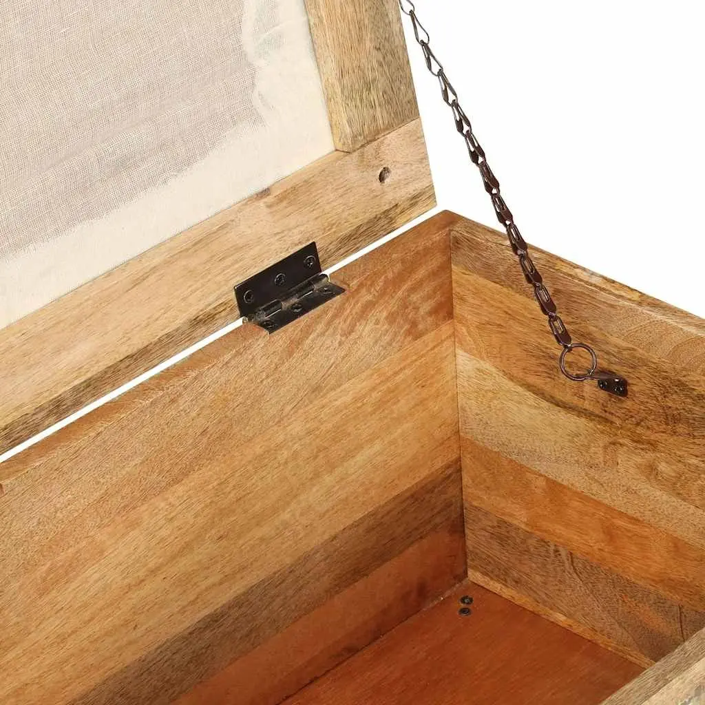 Solid Reclaimed Wood Storage Bench