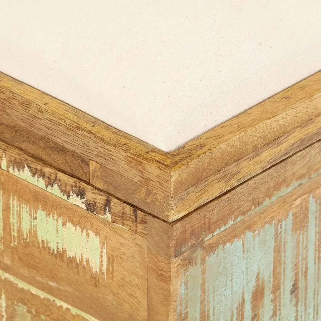 Solid Reclaimed Wood Storage Bench