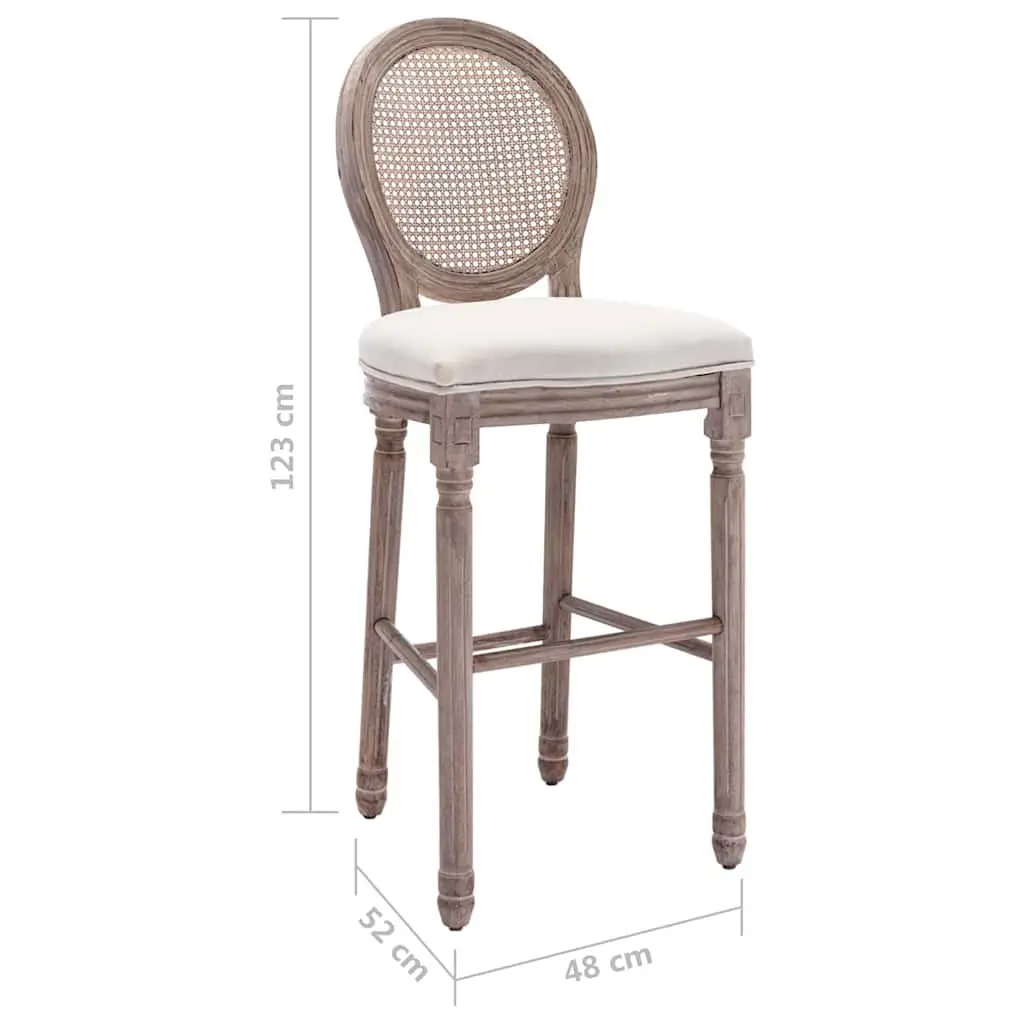 Vintage Upholstered Bar Stools