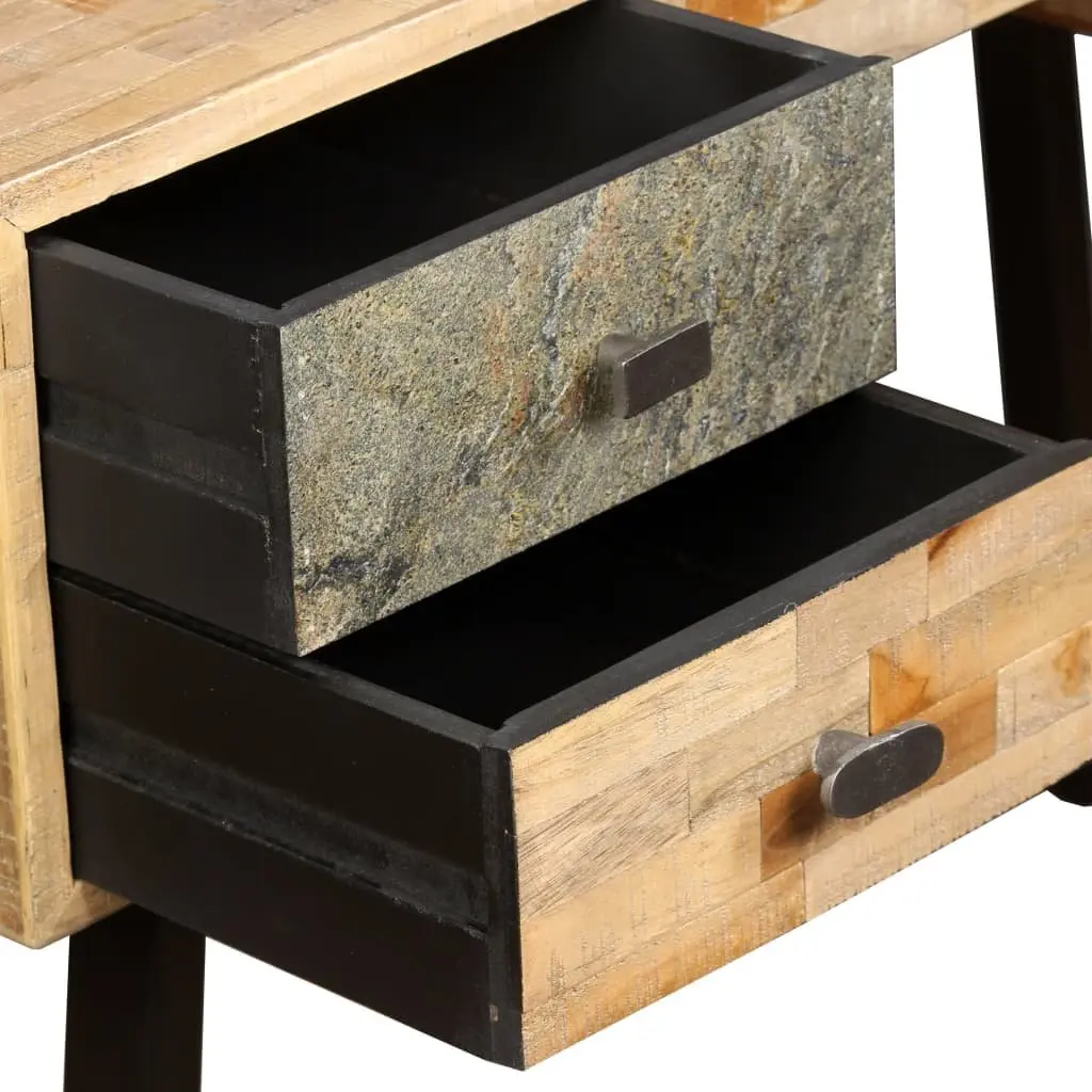 Writing Desk 110x50x76 cm Solid Reclaimed Teak Home Office Study Table