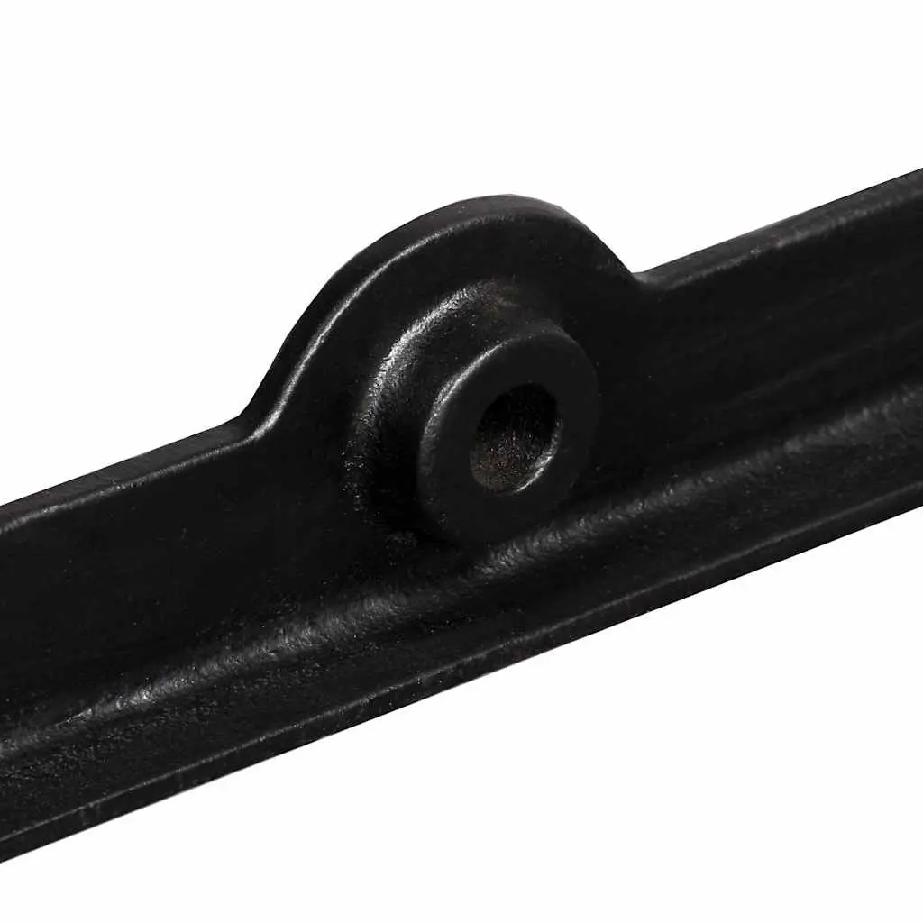 Cast Iron Y-Frame Table Legs 2 pcs Industrial Dining Table Support Base Black