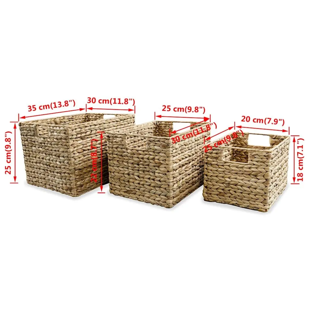 3-Piece Storage Basket Set