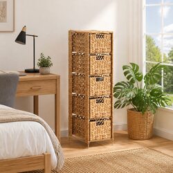 Specifications of a 5-Drawer Rustic Storage Cabinet