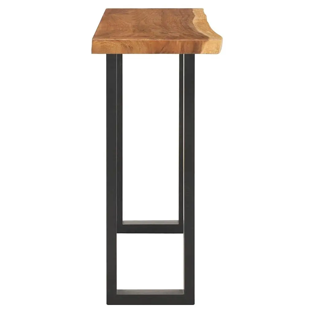 Console Table Solid Suar Wood 110x35x75 cm Brown Accent End Table