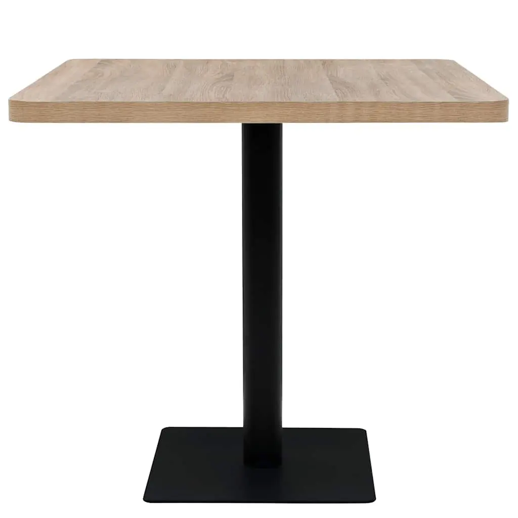 Bistro Dining Table Square 80x80cm Kitchen Restaurant Coffee Shop Furniture