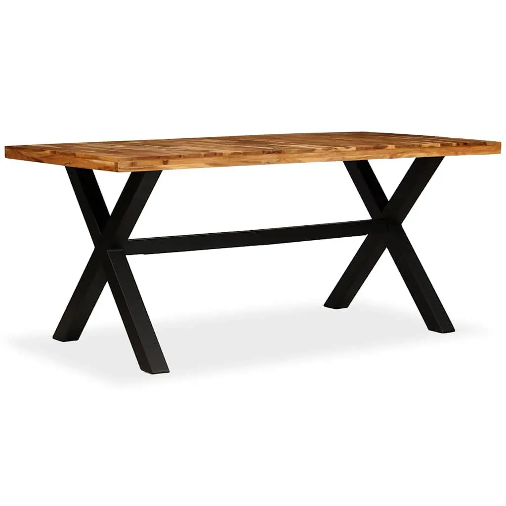 Dining Table in Solid Acacia and Mango Wood