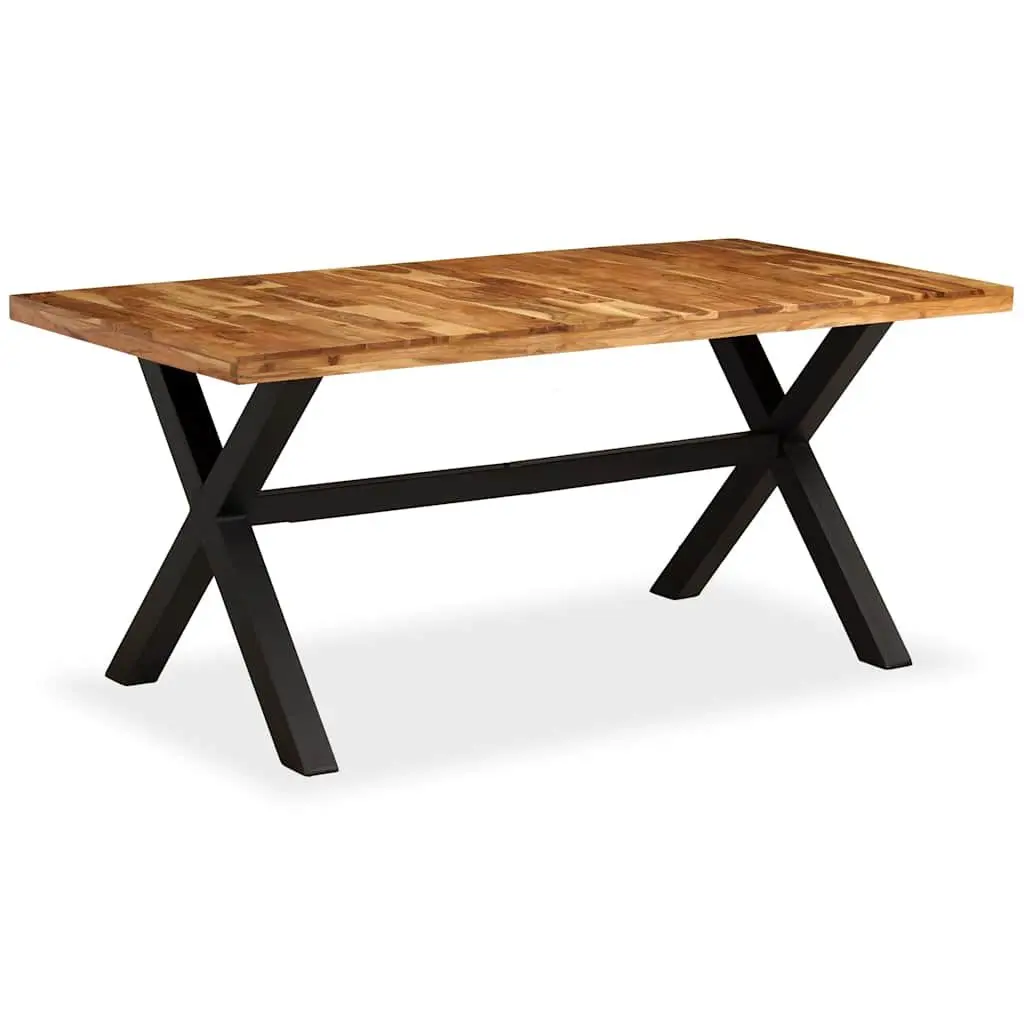 Dining Table in Solid Acacia and Mango Wood