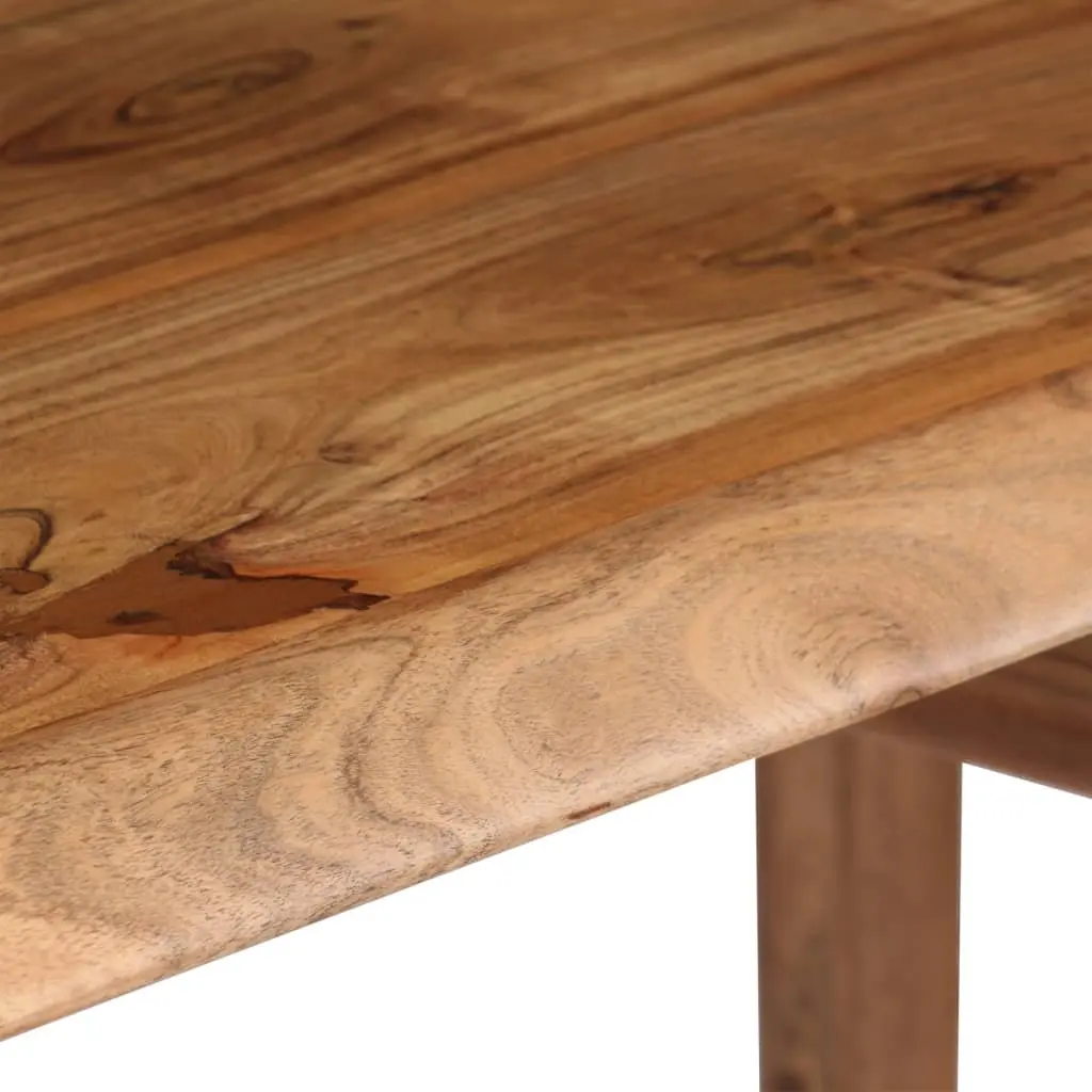 Solid Acacia Wood Writing Desk