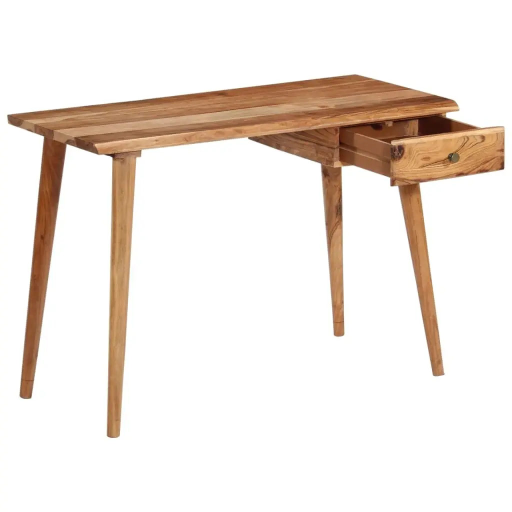 Solid Acacia Wood Writing Desk