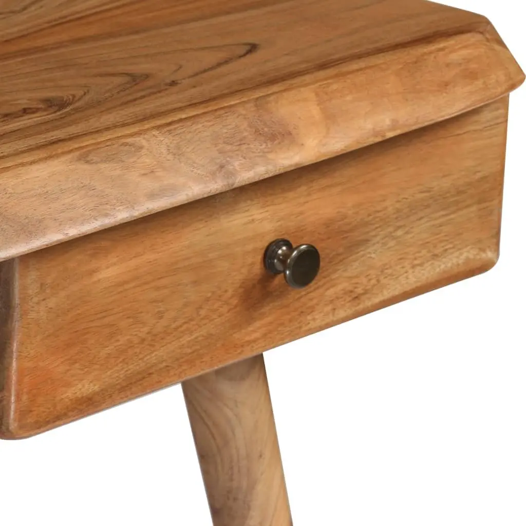 Solid Acacia Wood Writing Desk