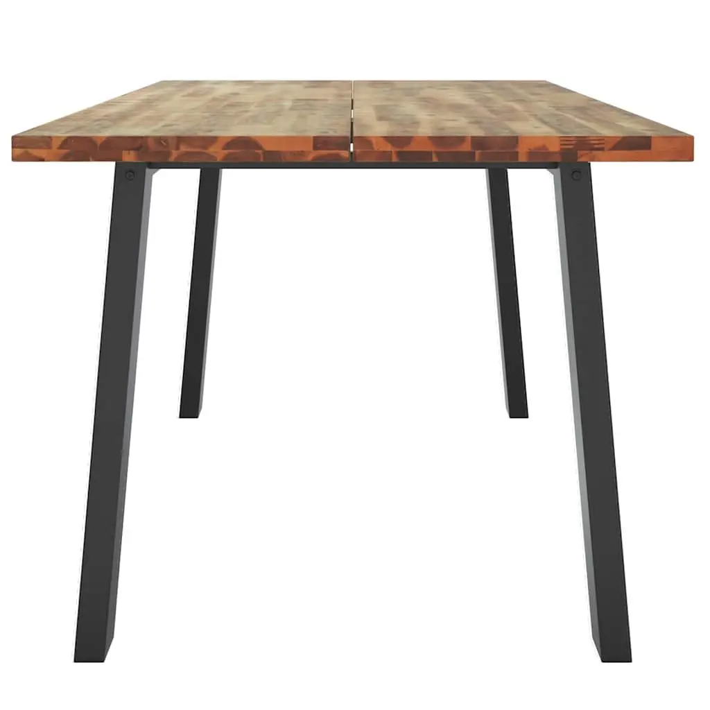 Solid Acacia Wood Dining Table 170x90x75 cm