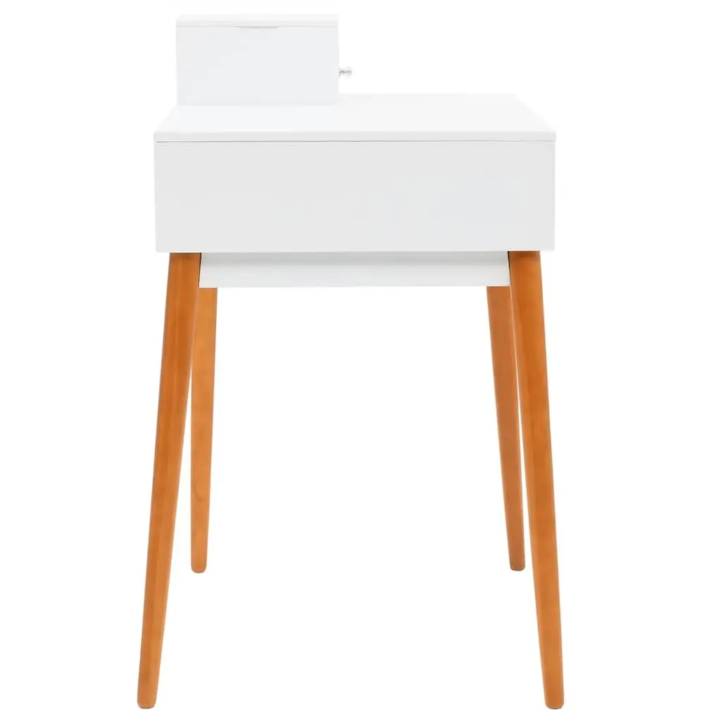 Dressing Table for Bedroom 60W x 50D x 86H cm with Mirror and Storage Compartments