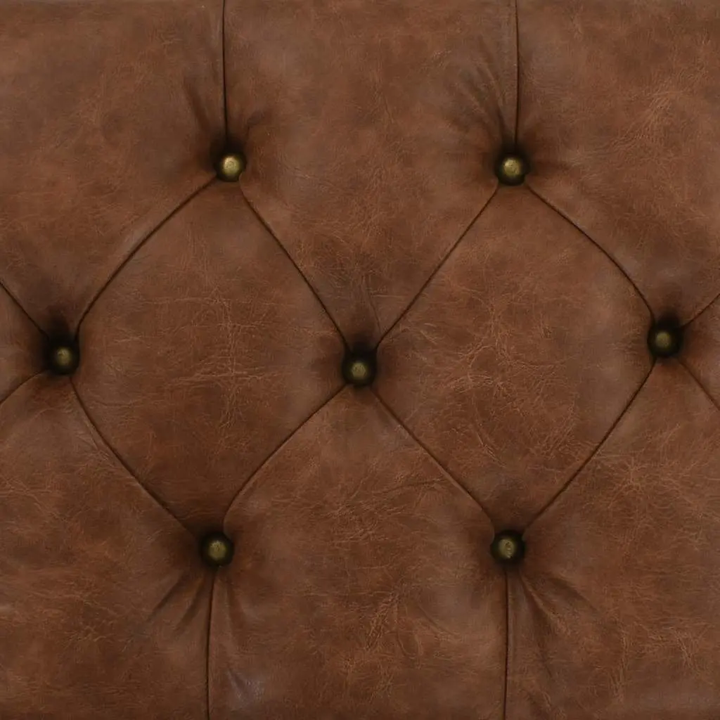 Storage Bench for Bedroom Hallway Living Room 80.5x41x50cm Solid Wood Artificial Leather Tufted Cushion with Wheels