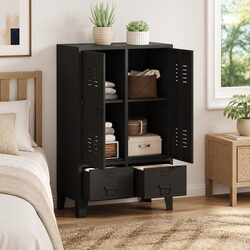 Specifications of the Industrial Metal Wardrobe Cabinet