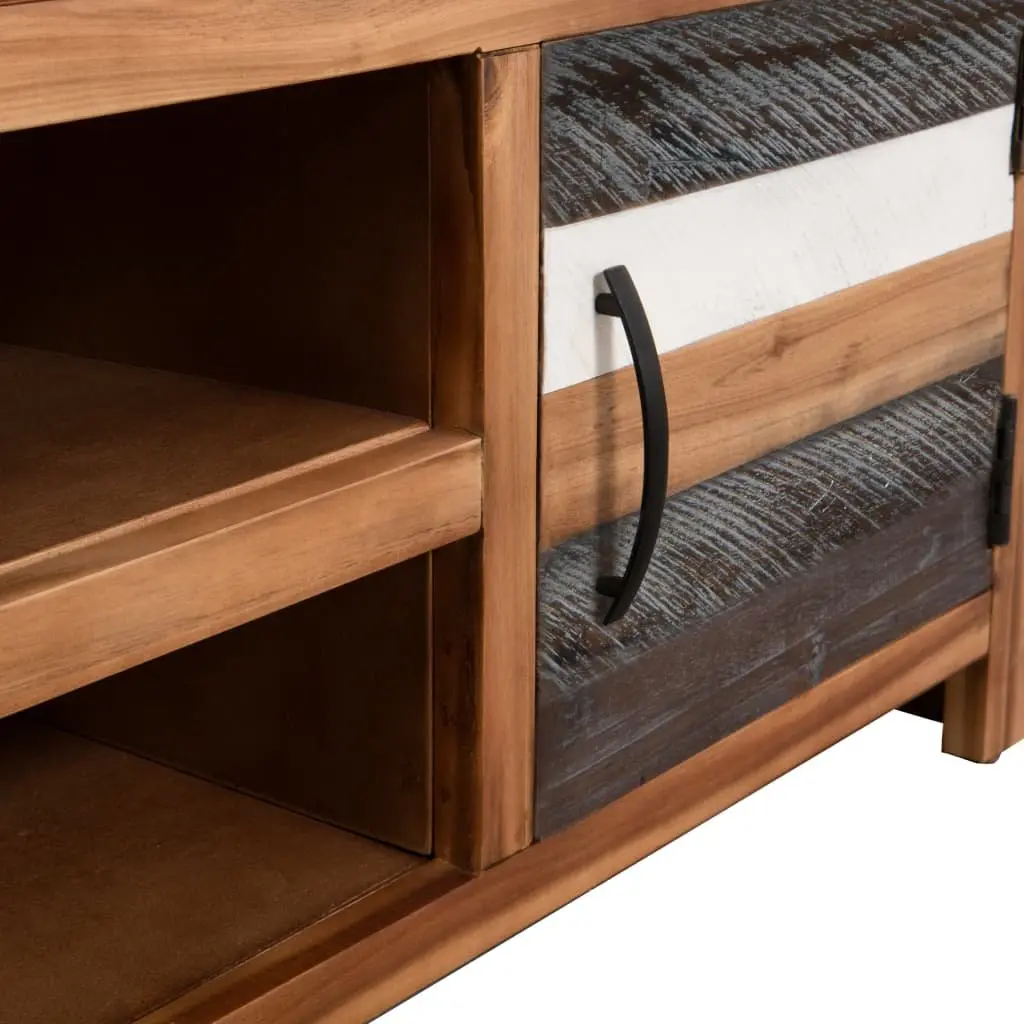 TV Cabinet Solid Acacia Wood Living Room Bedroom 120x35x40 cm