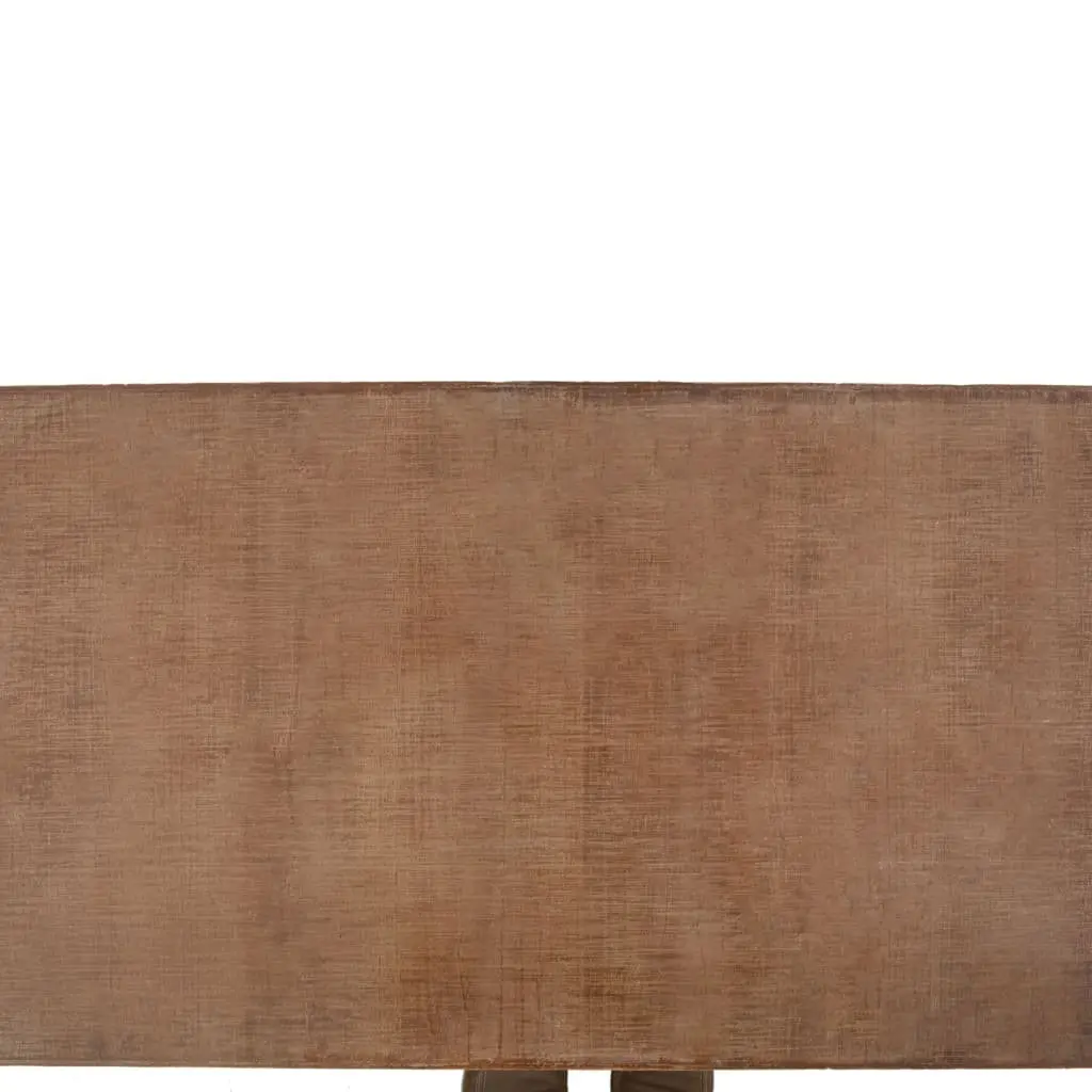 Coffee Table Solid Fir Wood Sliding Door Brown 91x51x38cm Living Room Furniture