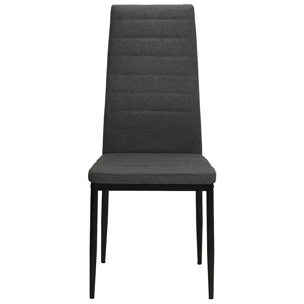 2 Contemporary Grey Dining Chairs
